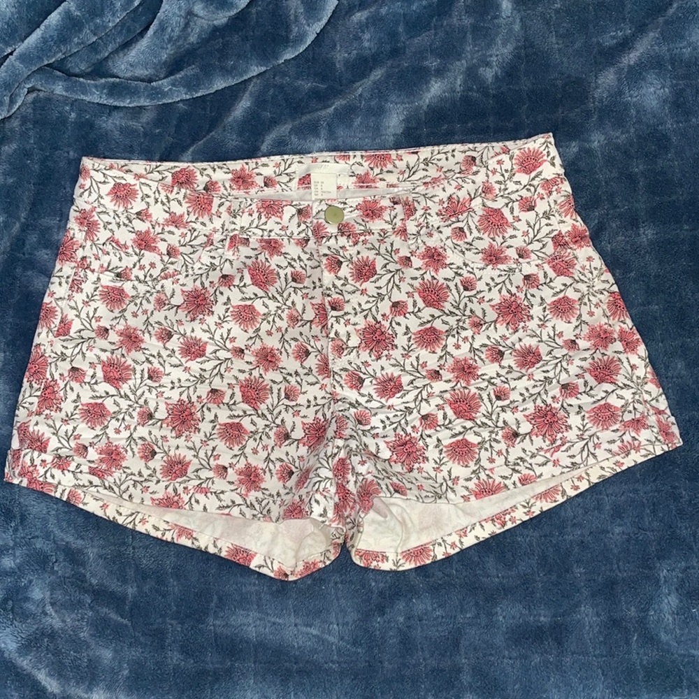 H&M Floral Print Shorts